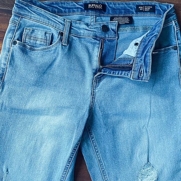 Classic Blue Jeans, Skinny Jeans,Stretch Denim Jeans,Mid Rise Skinny Denim Jeans - Picture 9 of 13